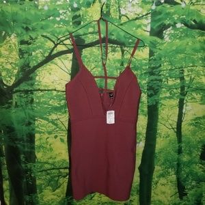 WINDSOR Deep V Club Dress